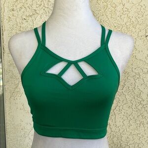 VICTORIA SECRET Green Strappy Women's Bralette SIZE S